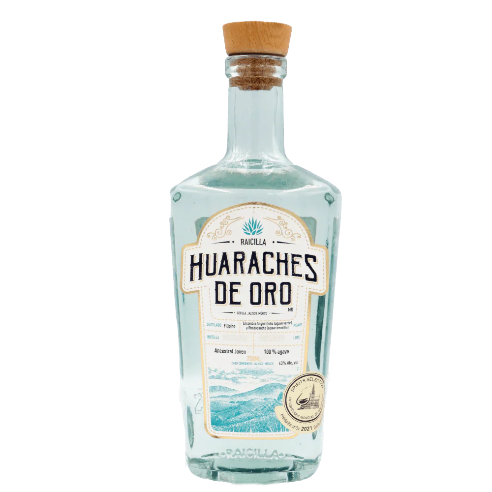 Huaraches De Oro Raicilla 750ML - SF Tequila Shop