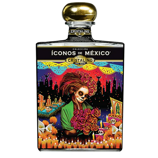 Iconos de México Añejo Cristalino Catrina  - SF Tequila Shop