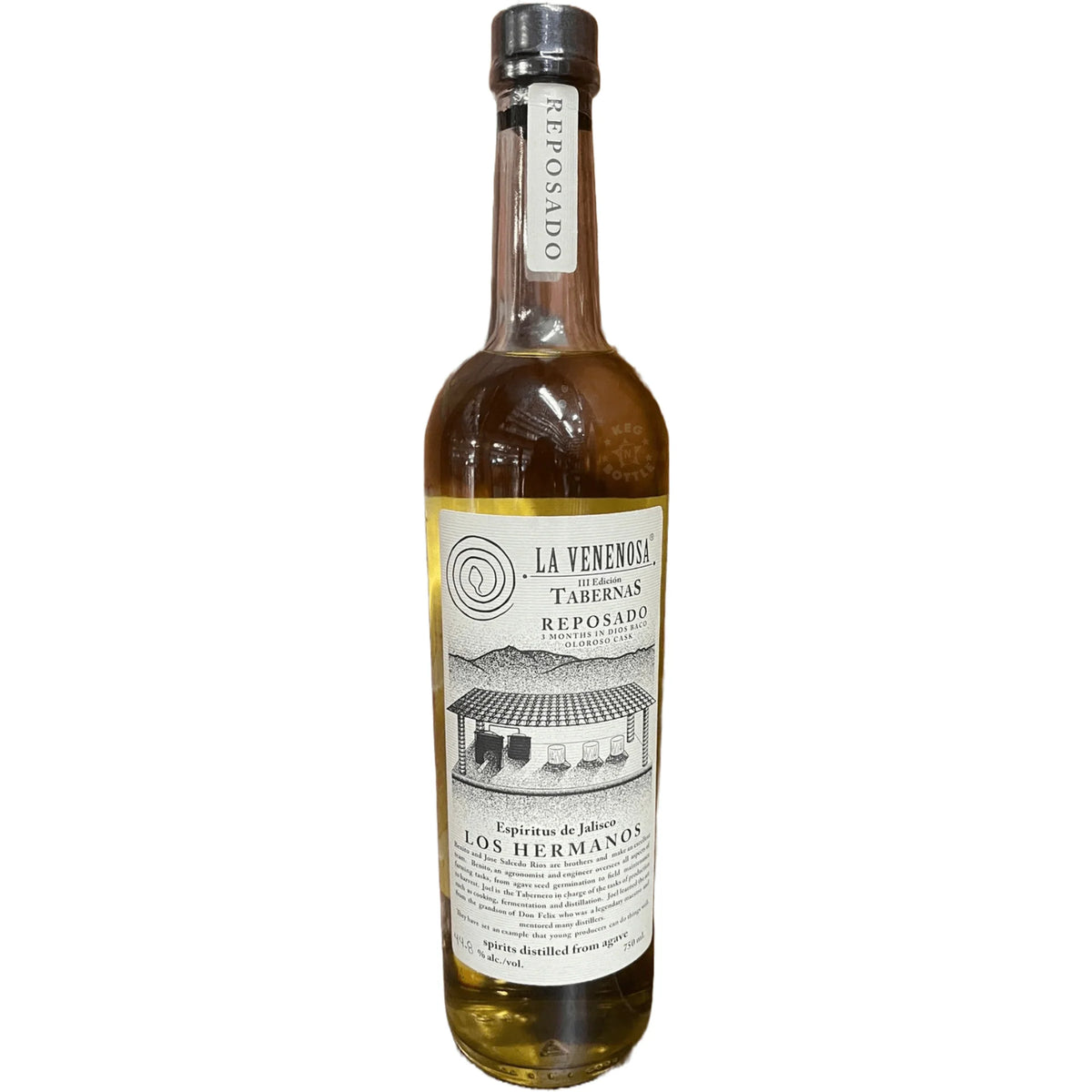 La Venenosa Tabernas Raicilla Reposado 750 ml - SF Tequila Shop