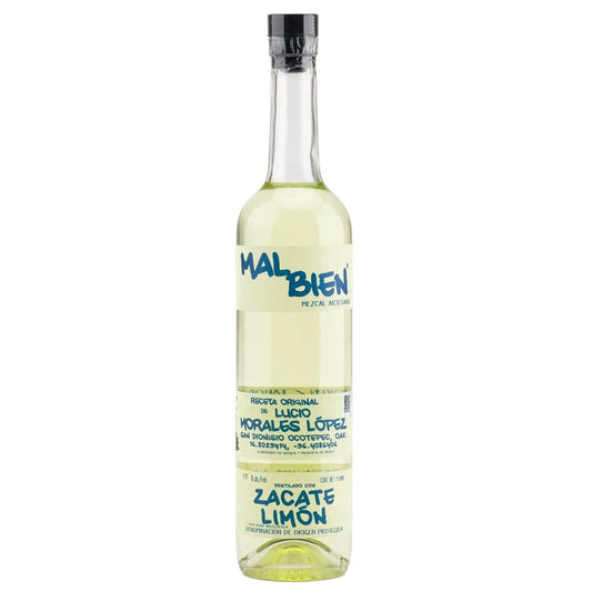 Mal Bien Lucio Morales Lopez Zacate Limon (Lemongrass) Mezcal 750ml - SF Tequila Shop