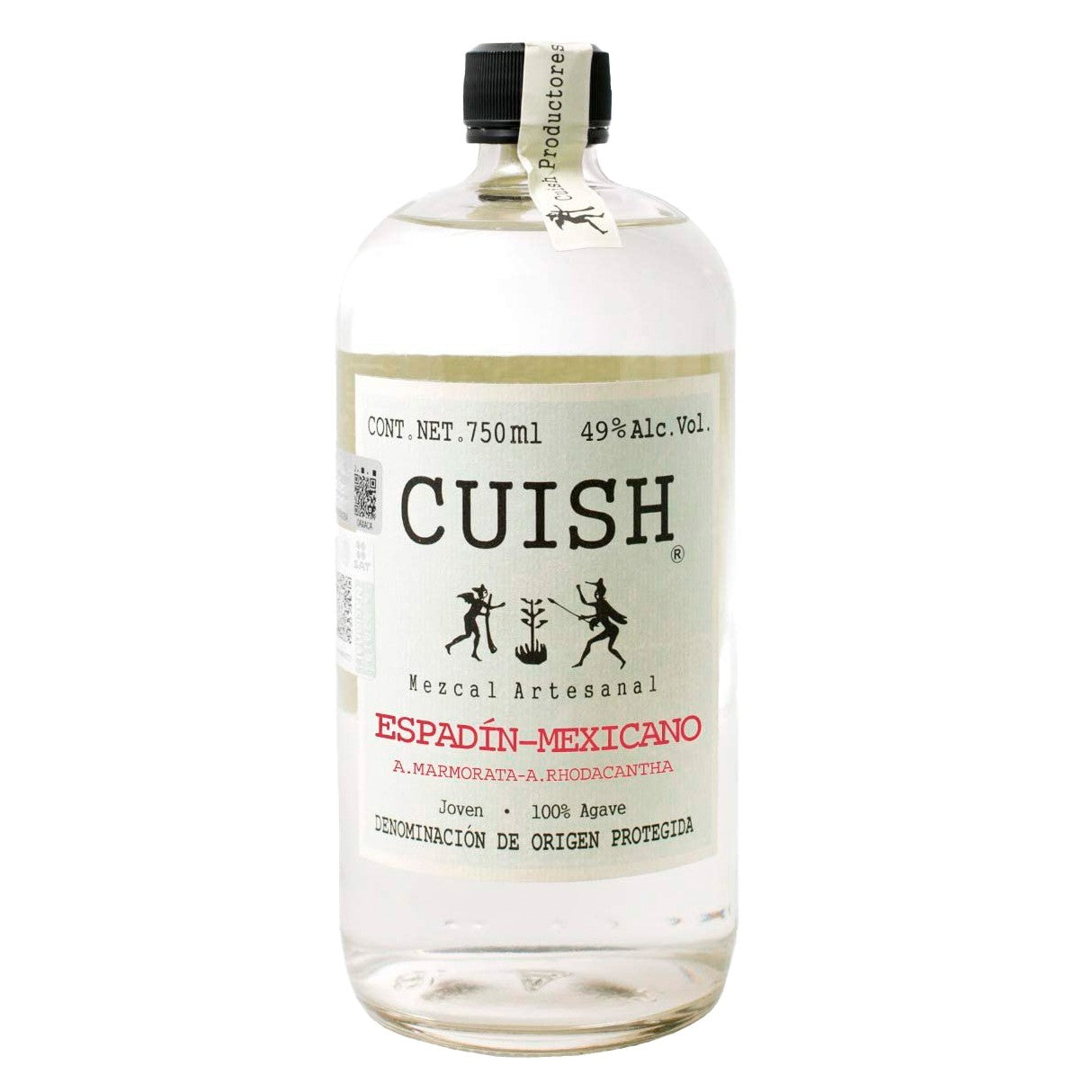 Mezcal Cuish Ensamble Espadín Mexicano Joven 750 ml  - SF Teuila Shop