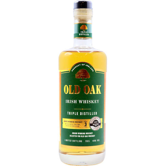 Old Oak Premium Irish Whiskey 700ml - SF Tequila Shop