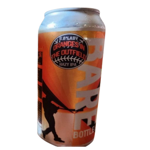 Oranges in the Outfield Hazy IPA by Barebottle Brewing Company 16oz