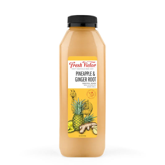 Fresh Victor Pineapple & Ginger Root 16oz - SF Tequila Shop