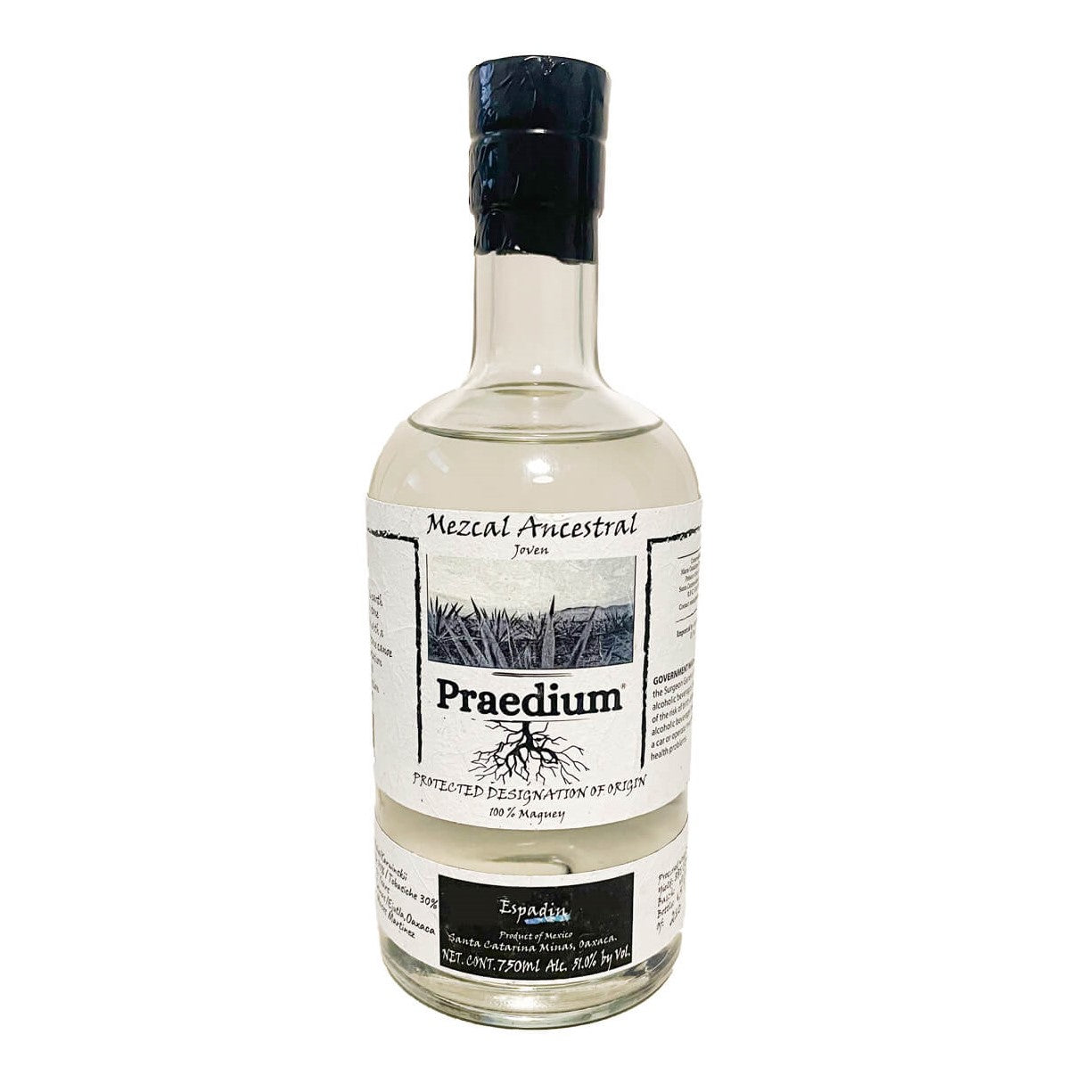 Praedium Espadin Mezcal 750ml - SF Tequila Shop