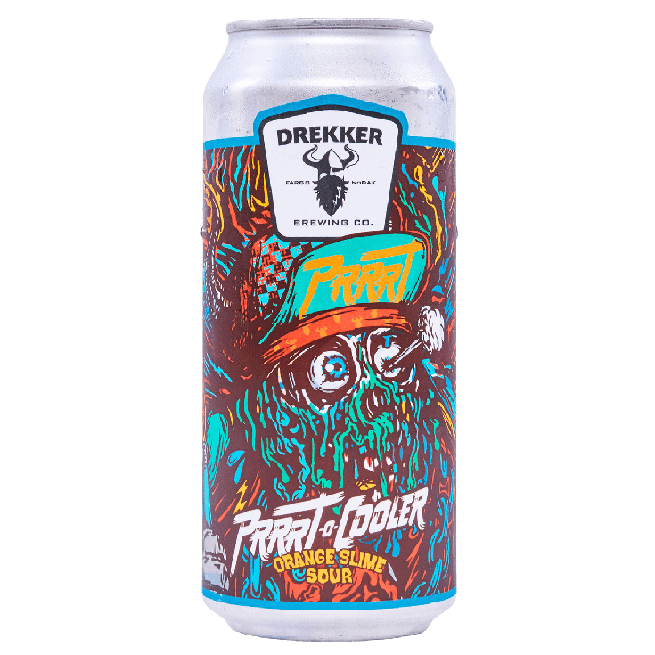 Prrrt-O-Cooler Orange Slime Sour - Drekker Brewing Company 16oz - SF Tequila Shop