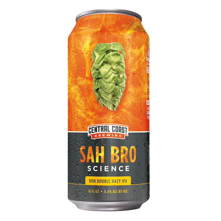 Central Coast Brewing SAH BRO Science DDH DIPA 16 oz - SF Tequila Shop