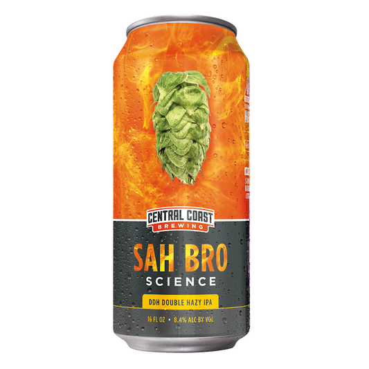 Central Coast Brewing SAH BRO Science DDH DIPA 16 oz - SF Tequila Shop