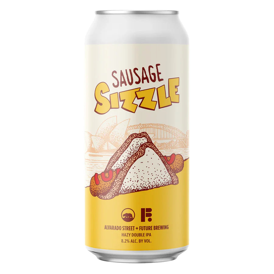 Sausage Sizzler Hazy Double IPA by Alvarado Street 16oz - SF Tequila Shop