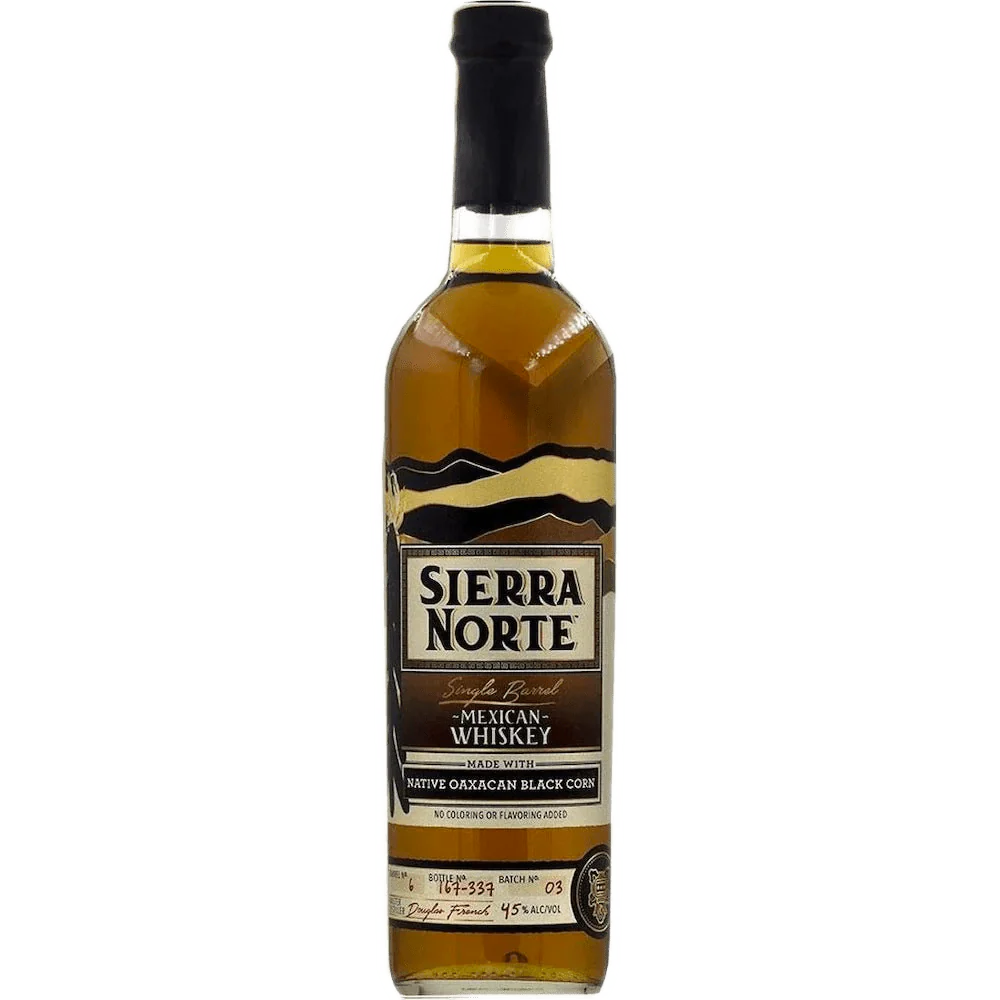 Sierra Norte Mexican Black Corn Whiskey 750ml