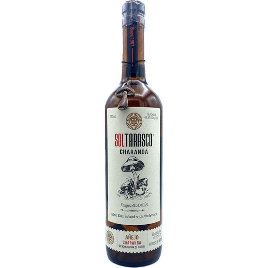 Uruapan Sol Tarasco Charanda With Mushroom Michoacán Añejo Rum 750ml - SF Tequila Shop
