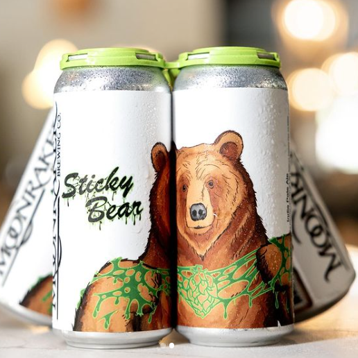 Moonraker Brewing Co. Sticky Bear  IPA 16oz - SF Tequila Shop