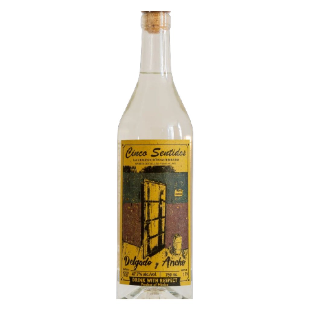 5 Sentidos Guerrero Delgado Y Ancho Agave Spirit 750ml - San Francisco Tequila Shop