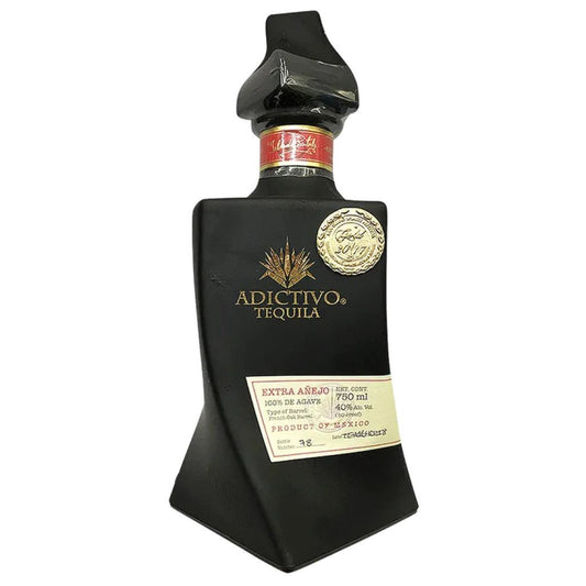Adictivo Extra Añejo 750ML (Black) - San Francisco Tequila Shop