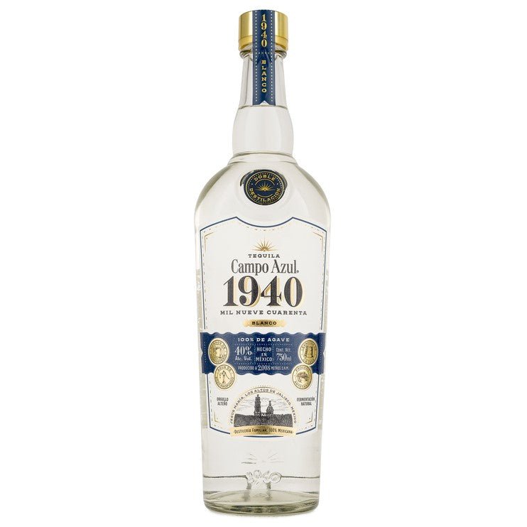 Campo Azul 1940 Blanco 750ml - San Francisco Tequila Shop