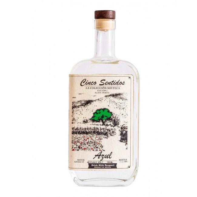 Cinco Sentidos Azul 750ml - San Francisco Tequila Shop