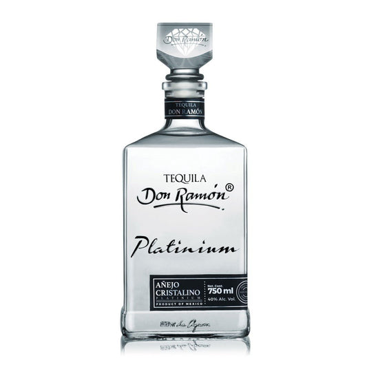 Don Ramón Platinum Cristalino Añejo 750ML - San Francisco Tequila Shop