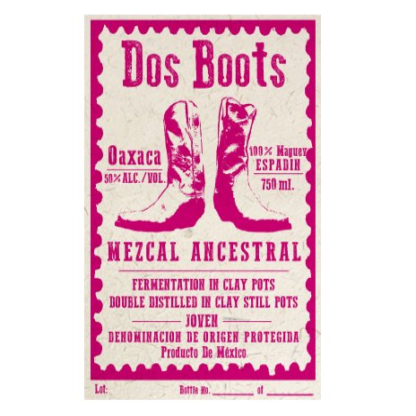 Dos Boots Mezcal Ancestral Clay Pots Espadín 750ml - San Francisco Tequila Shop