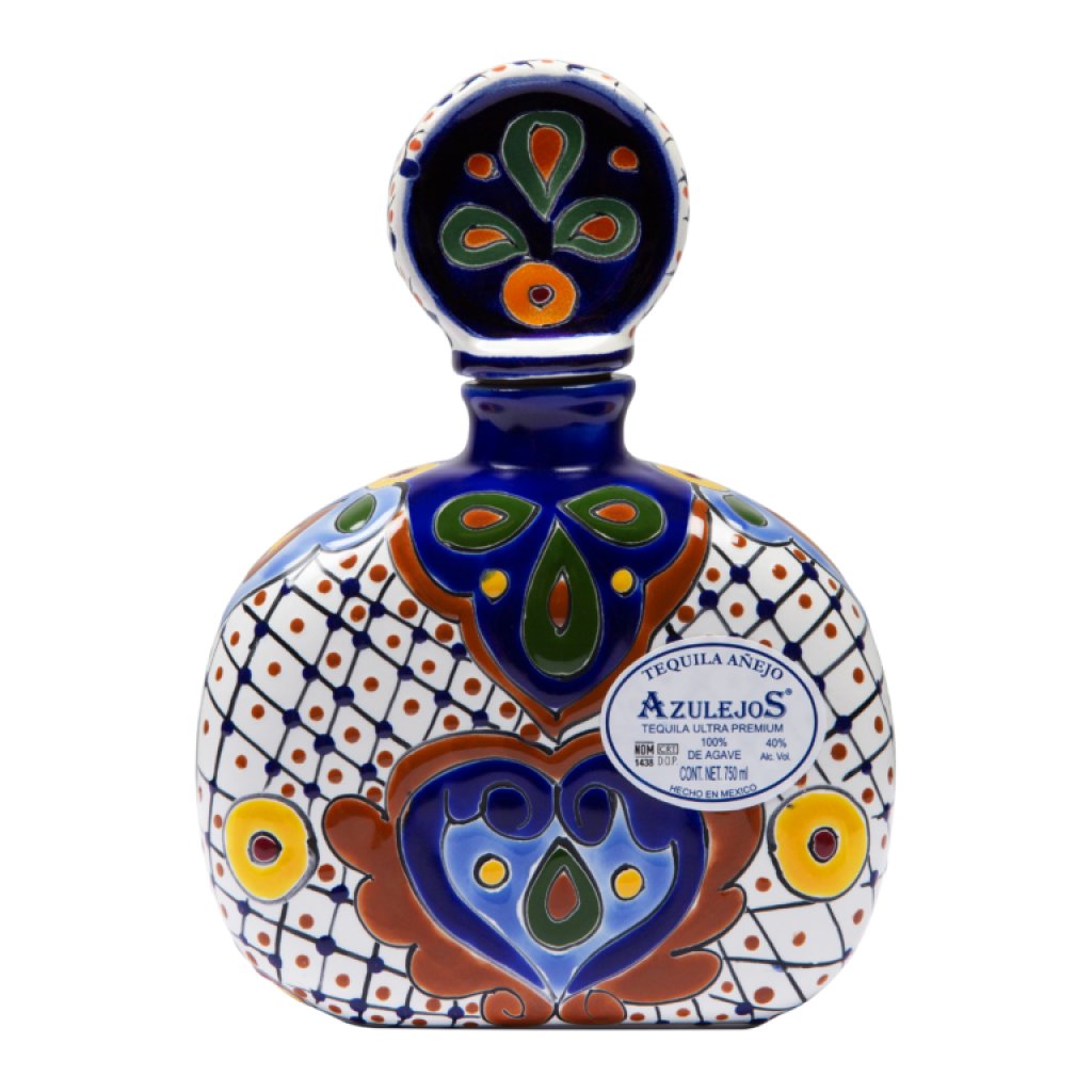 Los Azulejos Añejo Tequila Talavera Edition 750ML - San Francisco Tequila Shop