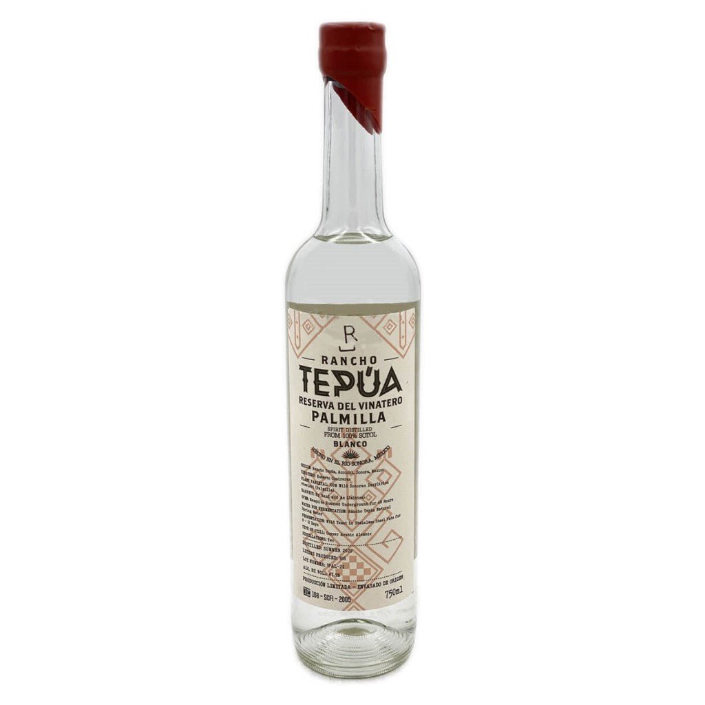 Rancho Tepua Reserva Del Vinatero Palmilla Sotol Blanco 750ml - San Francisco Tequila Shop