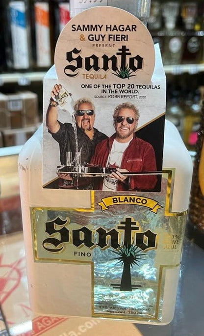 Santo Blanco Tequila 750ml by Sammy Hagar & Guy Fieri - San Francisco Tequila Shop