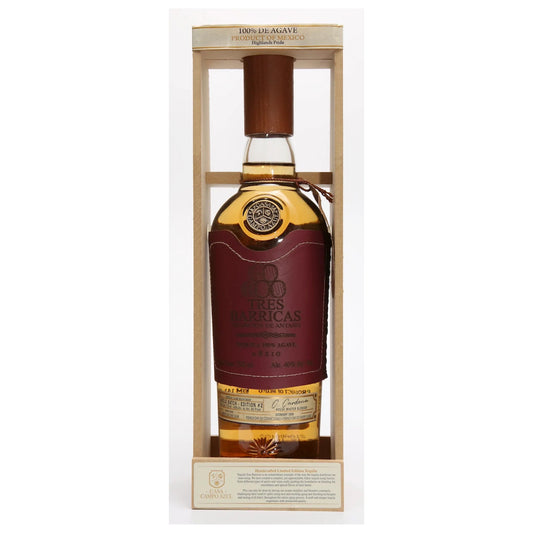 Tres Barricas Anejo 750ML - San Francisco Tequila Shop